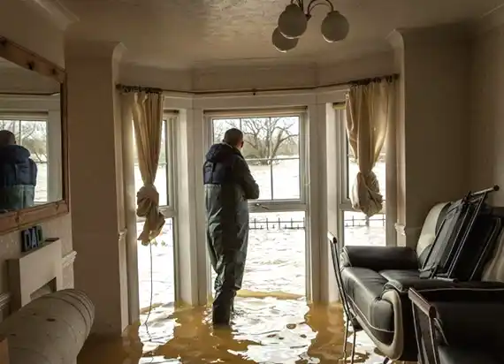 water damage restoration service Kingsley